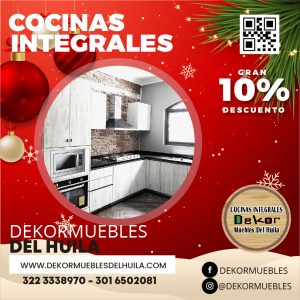 🎉Aprovecha Este Gran Descuento Que Tenemos Para Ti En Esta Temporada Navideña Con El 10% De Descuento🎉 Cocinas Integrales 100% calidad Visita Nuestro Sitio web https://dekormueblesdelhuila.Com 🤩De Locura ¿ que esperas? 🎆 📲CONTACTANOS 3016502081 📞COMUNÍCATE AL 3223338970 -WHATSAPP. https://api.whatsapp.com/send?phone=573223338970... https://api.whatsapp.com/send?phone=573016502081....